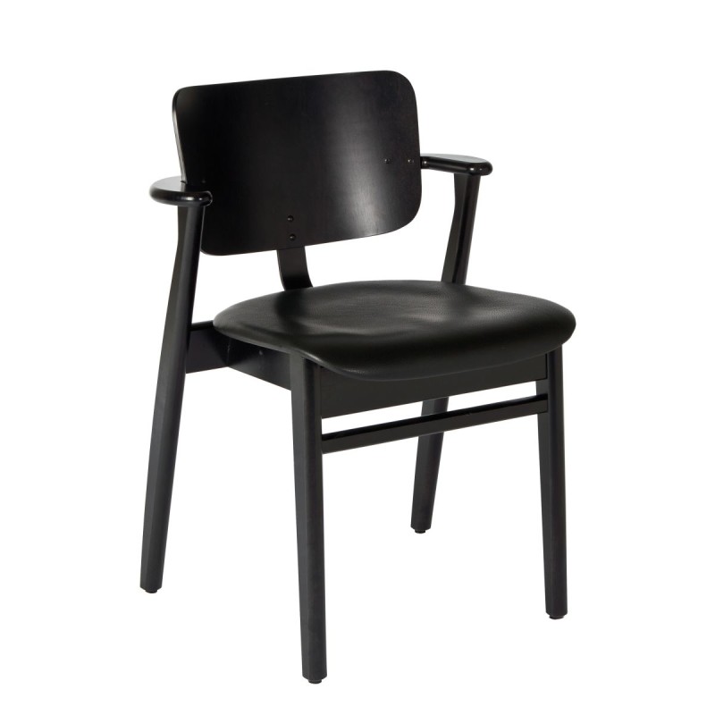 Artek - Domus Chair black birch