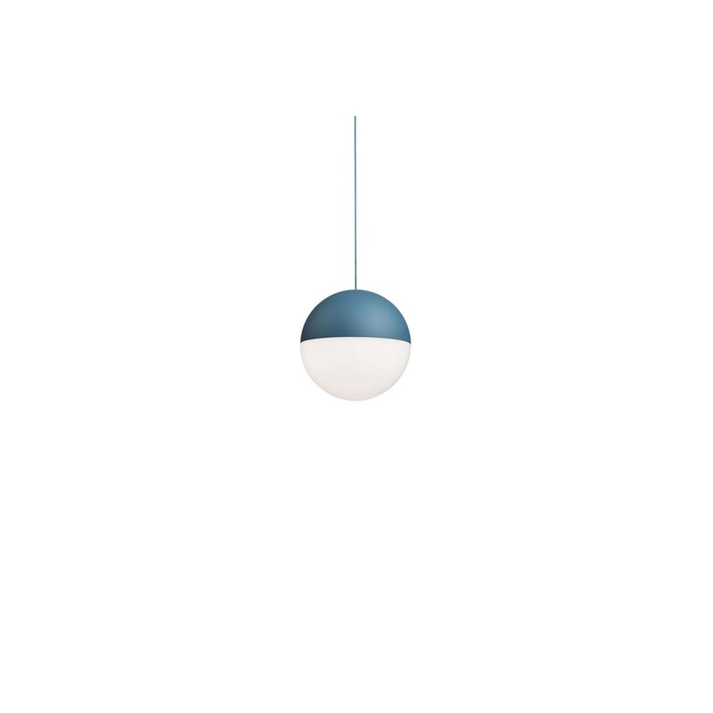 Flos - String Light sphere 22 mt blue suspension lamp