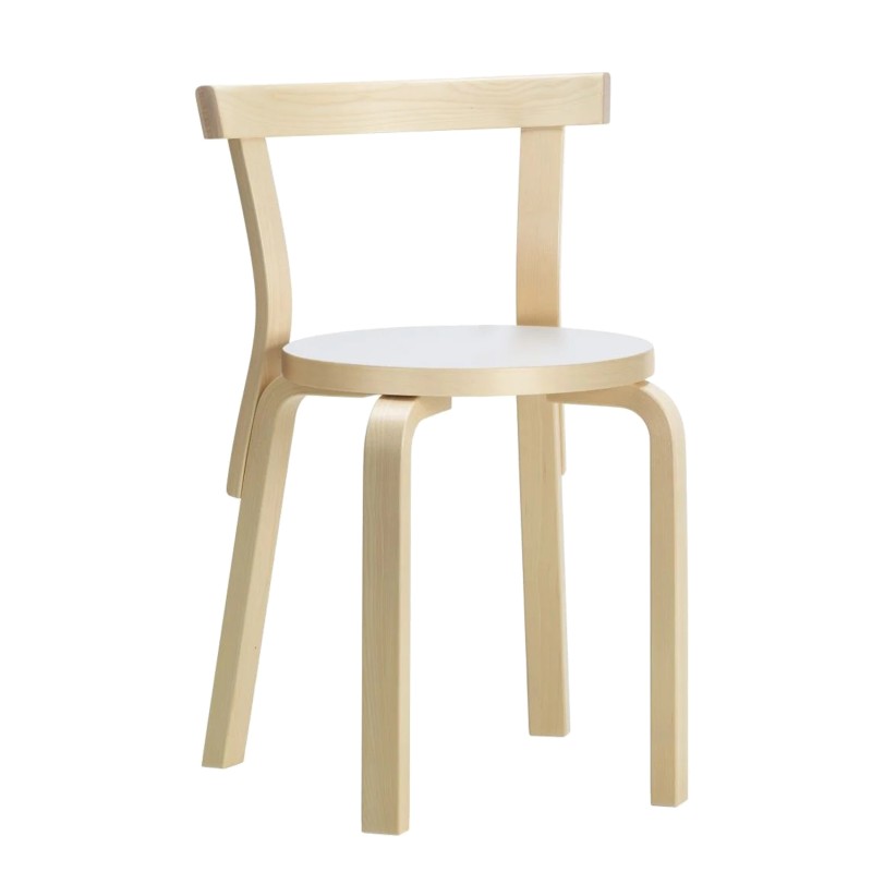 Artek - Chair 68 HPL IKI white