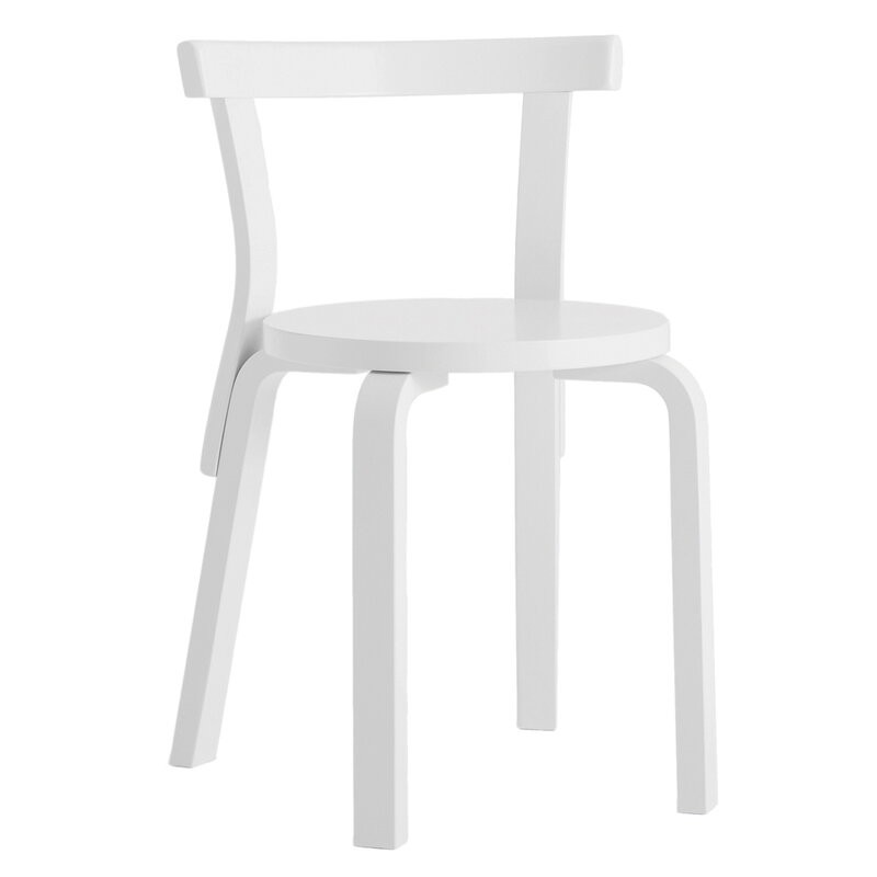 Artek - Chair 68 laquered white