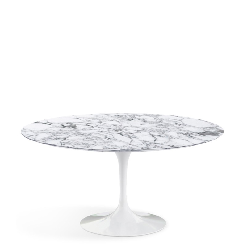 Knoll - Saarinen Tulip d152 Arabesque marble table