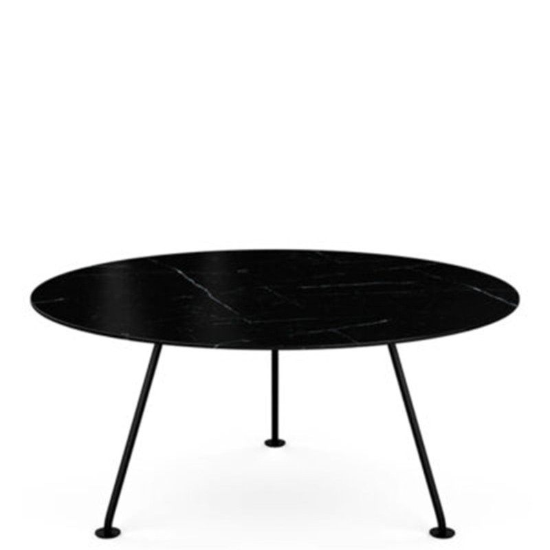 Knoll - Grasshopper d152 table with black base