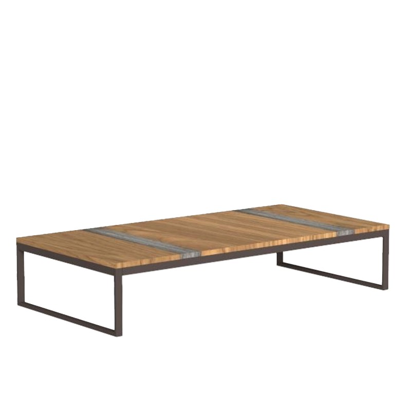 Talenti Casilda mokka small table 140x70 Longho Design Palermo