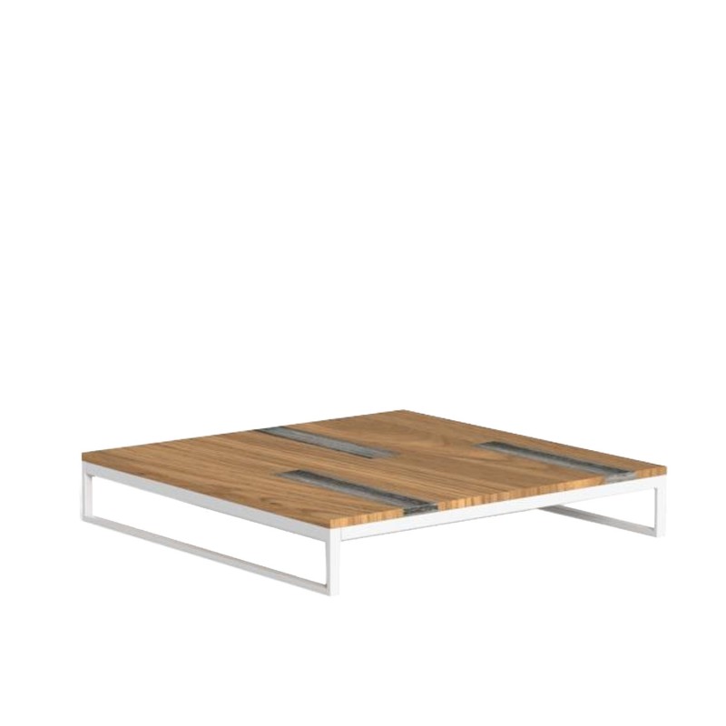 Talenti - Casilda white coffee table 100x100