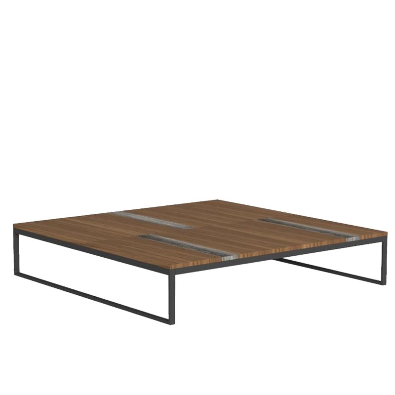 Talenti - Casilda graphite coffee table 140x140