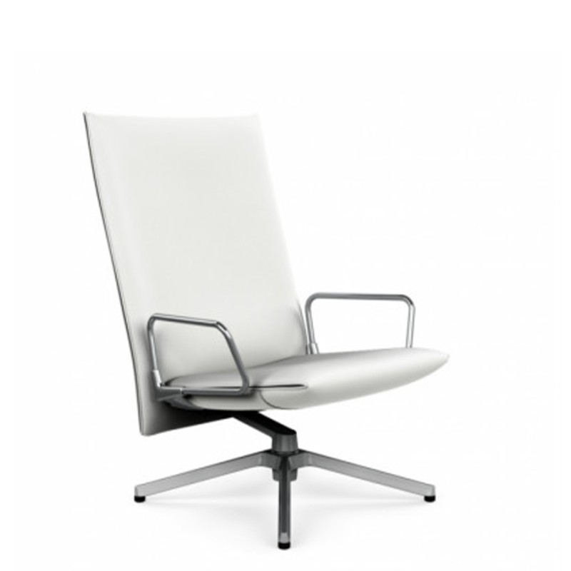 Knoll - Pilot Chair for Knoll pelle schienale alto Longho Design Palermo