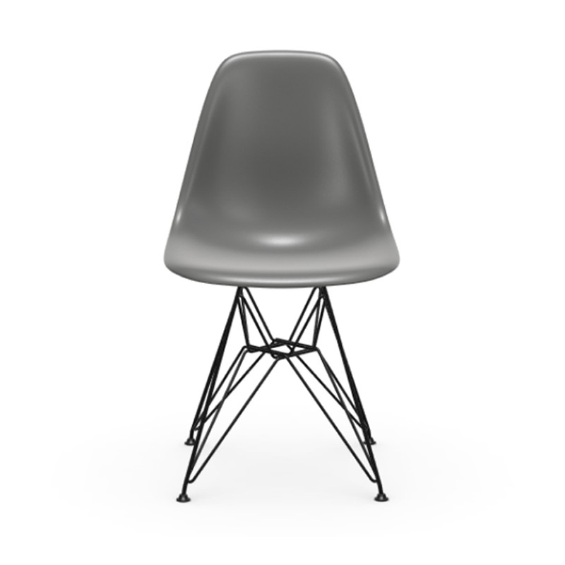 Vitra - Eames Plastic Side DSR granite grey chair