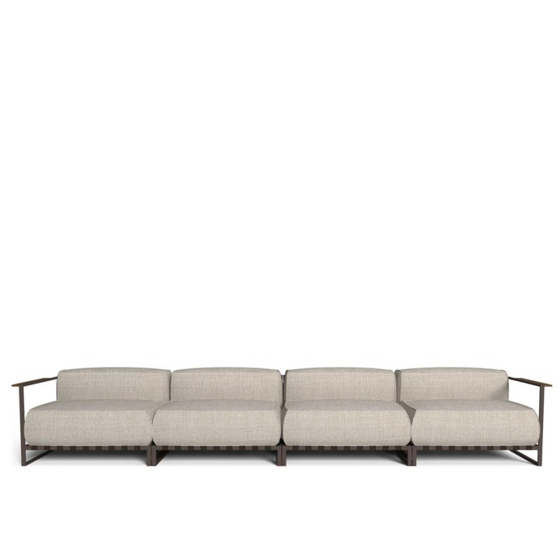 Talenti Casilda modular mokka white/beige sofa Longho Design Palermo