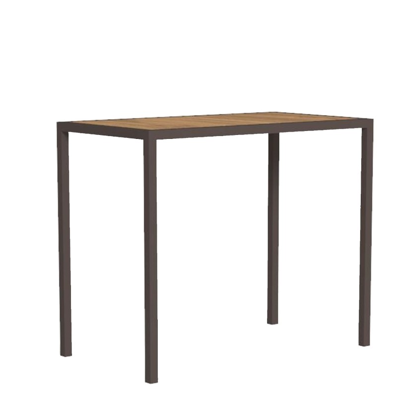 Talenti Casilda mokka bar table 125x70 Longho Design Palermo