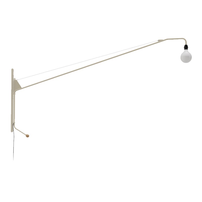 Vitra Lampada da parete Potence prouvé blanc colombe longho design palermo 0