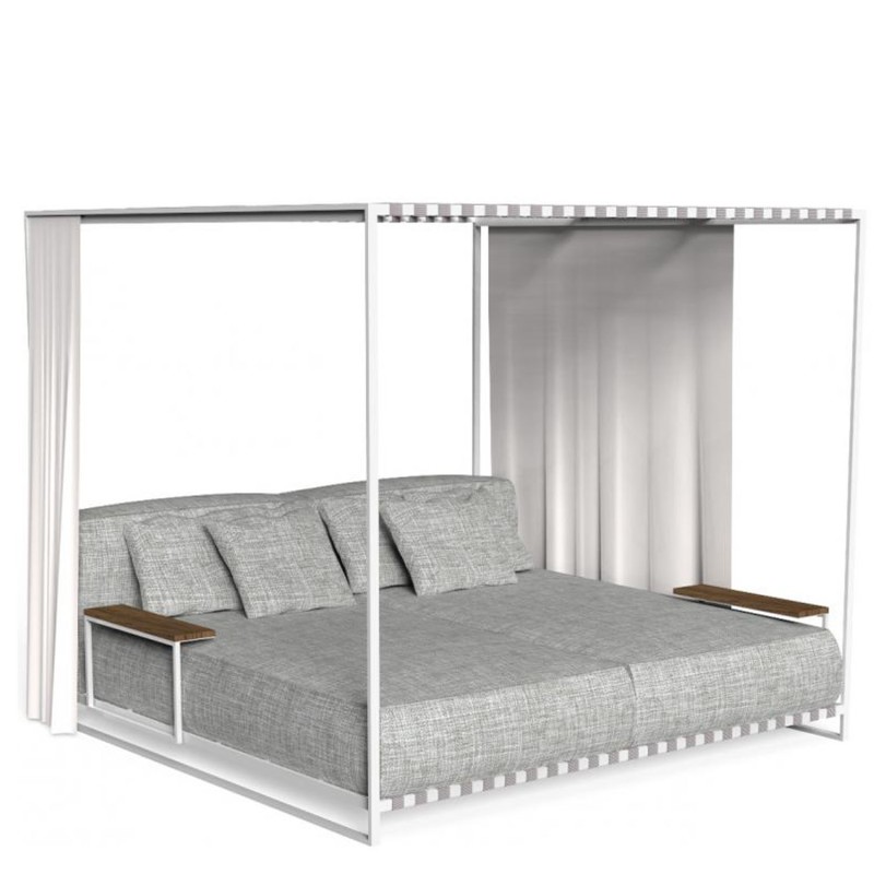 Talenti - Casilda white grey light daybed