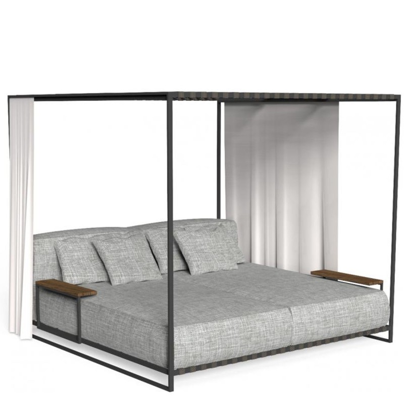 Talenti - Casilda graphite grey light daybed