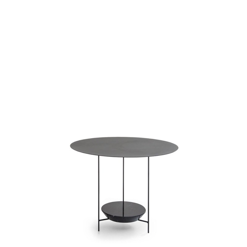 Molteni - Tavolino tondo Panna Cotta D55 H42 Longho Design Palermo