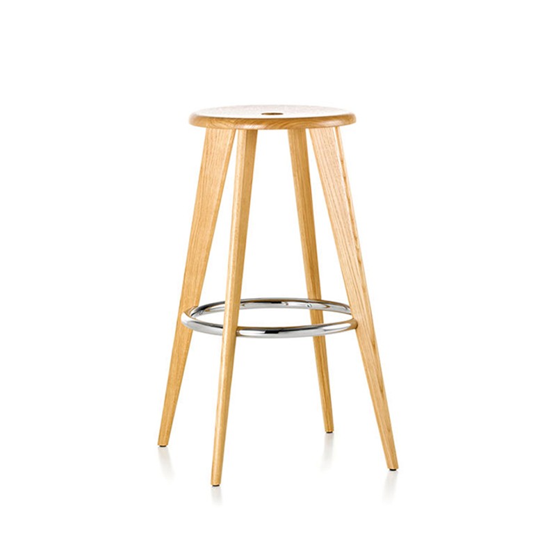 Vitra - Tabouret Haut natural oak stool