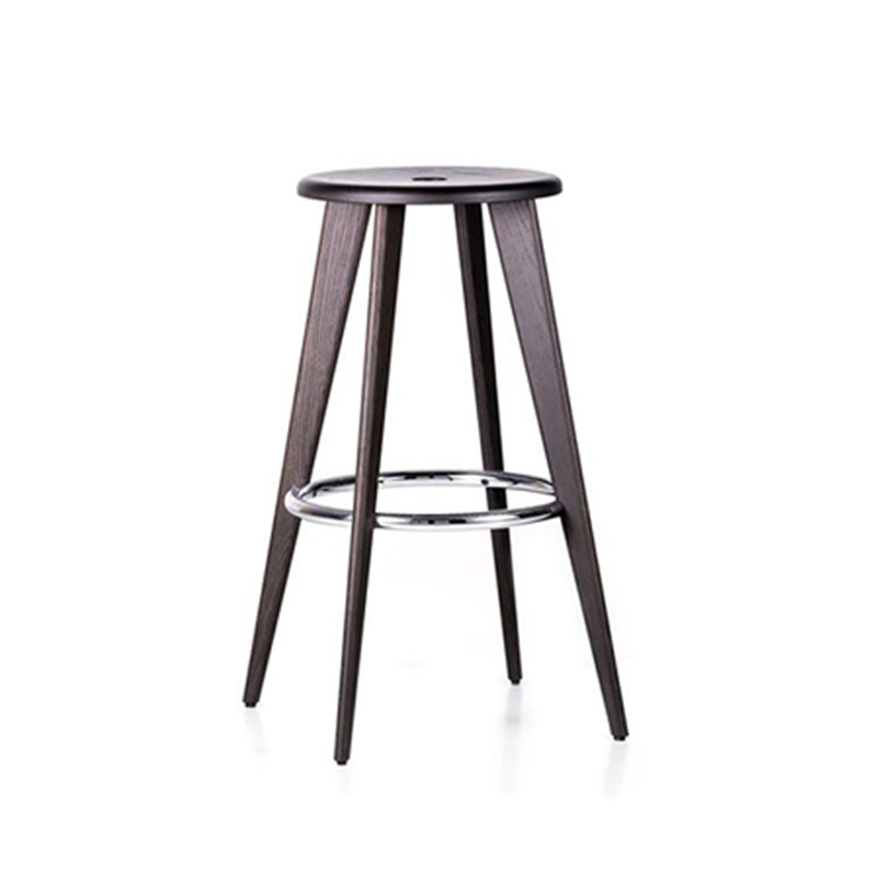 Vitra - Tabouret Haut stool dark oak