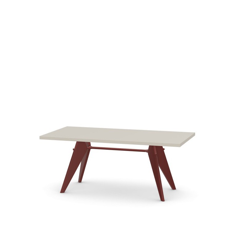 Vitra - EM Table L180 HPL ivory