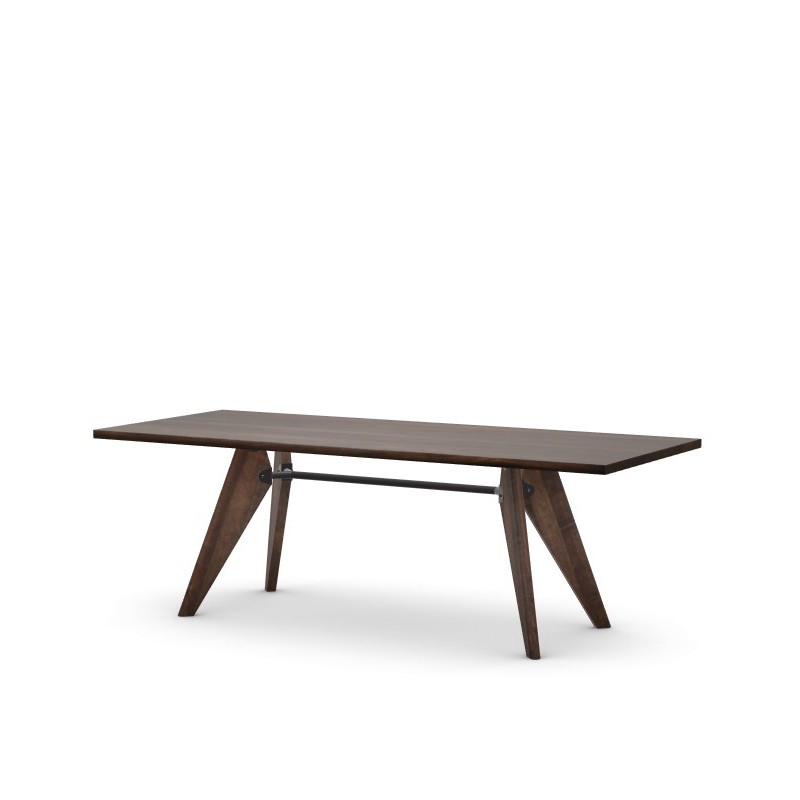 Vitra - Table SAM Bois dark oak L220