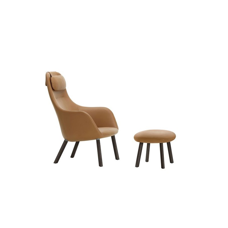 Vitra - Poltrona HAL Lunge Chair & Ottoman
