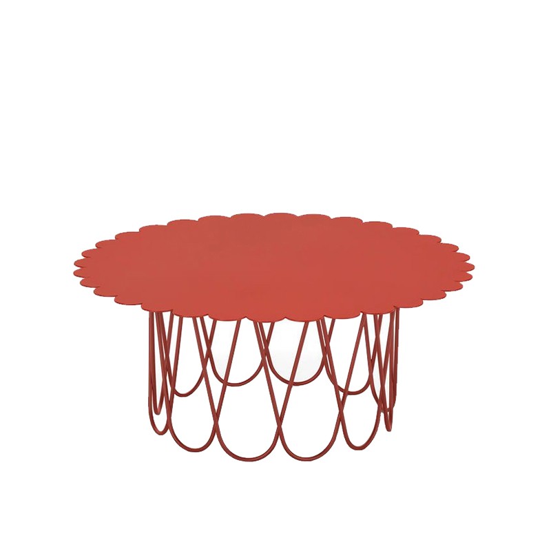 Vitra Tavolino Flower Table grande rosso longho design palermo 0
