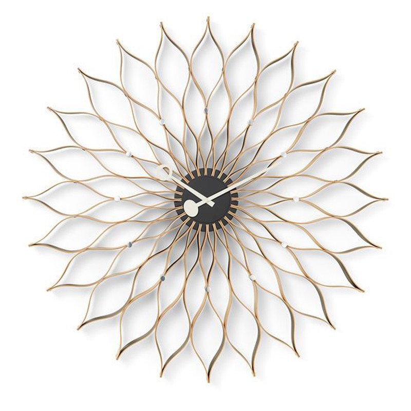 Vitra - Wall clock Sunflower Clock birch