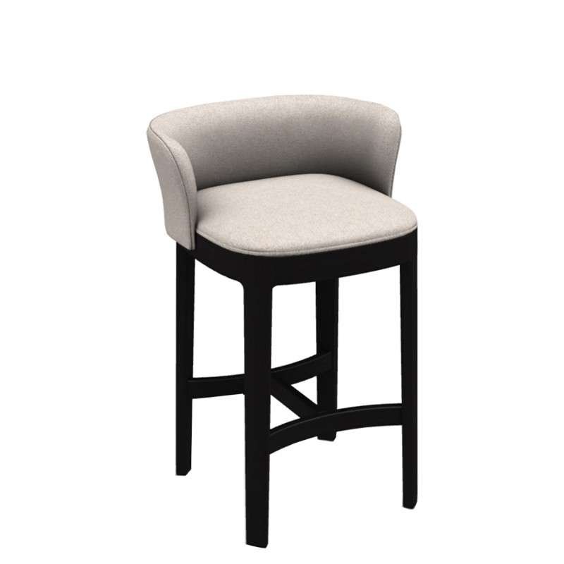 Molteni - Devon stool with lumbar support