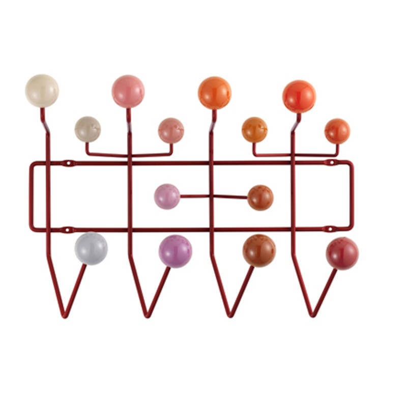 Vitra - Hang it all red multi tone coat hanger