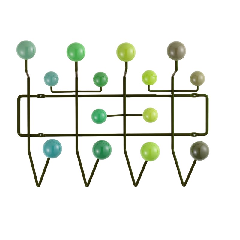 Vitra - Hang it all green multi tone coat hanger