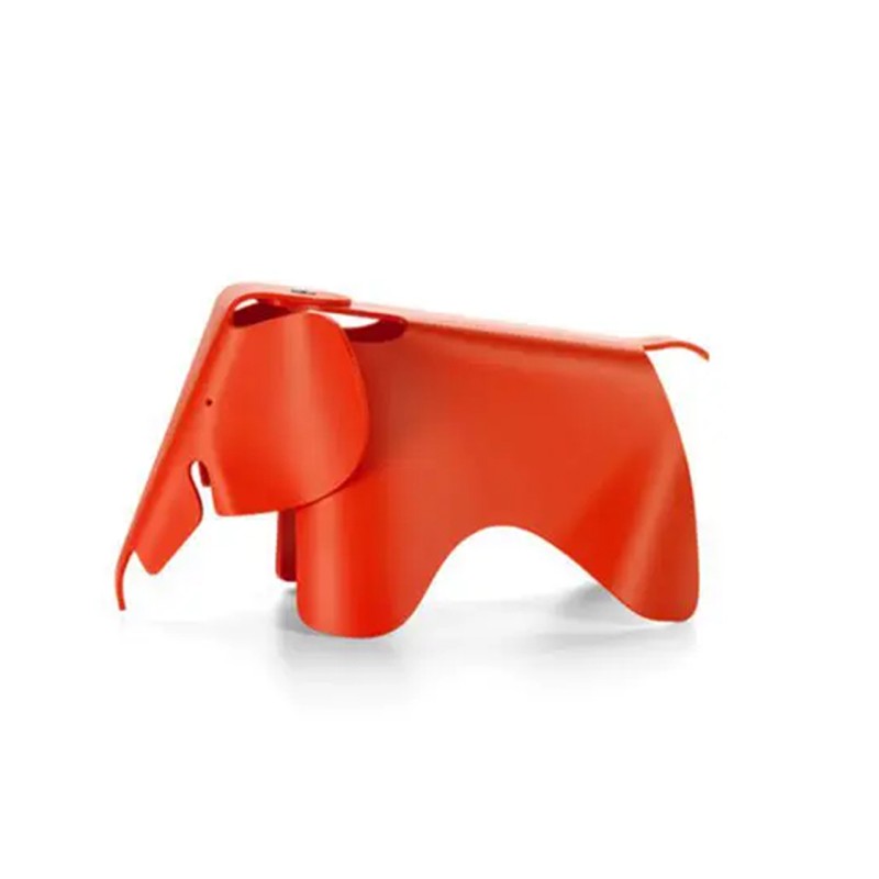 Vitra - Sedia Eames Elephant rosso papavero longho design palermo