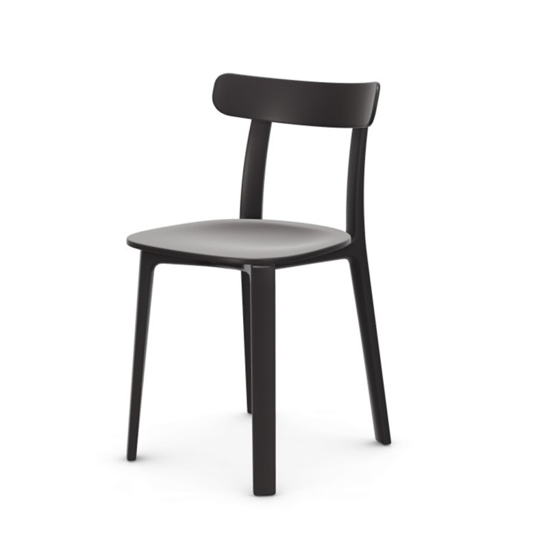 Vitra - All Plastic graphite grey two tone Chair
