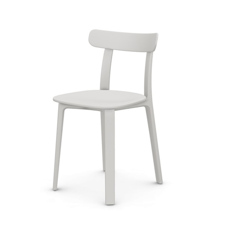 Vitra - All Plastic Chair white two tone