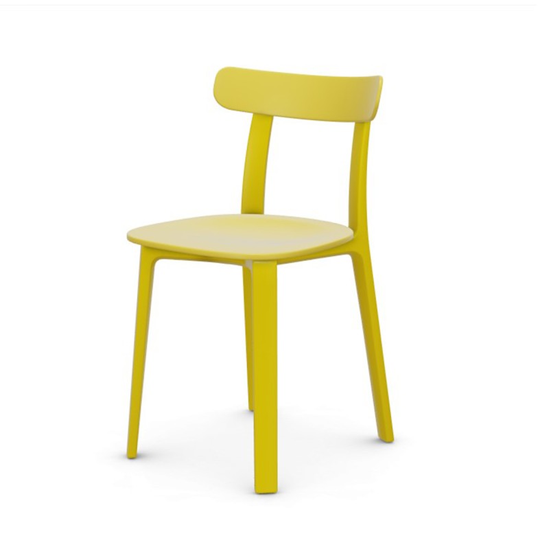 Vitra - All Plastic Chair buttercup two tone