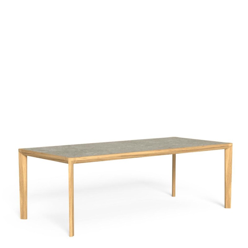 Talenti Cleosoft Wood dining table 220x100 Longho Design Palermo