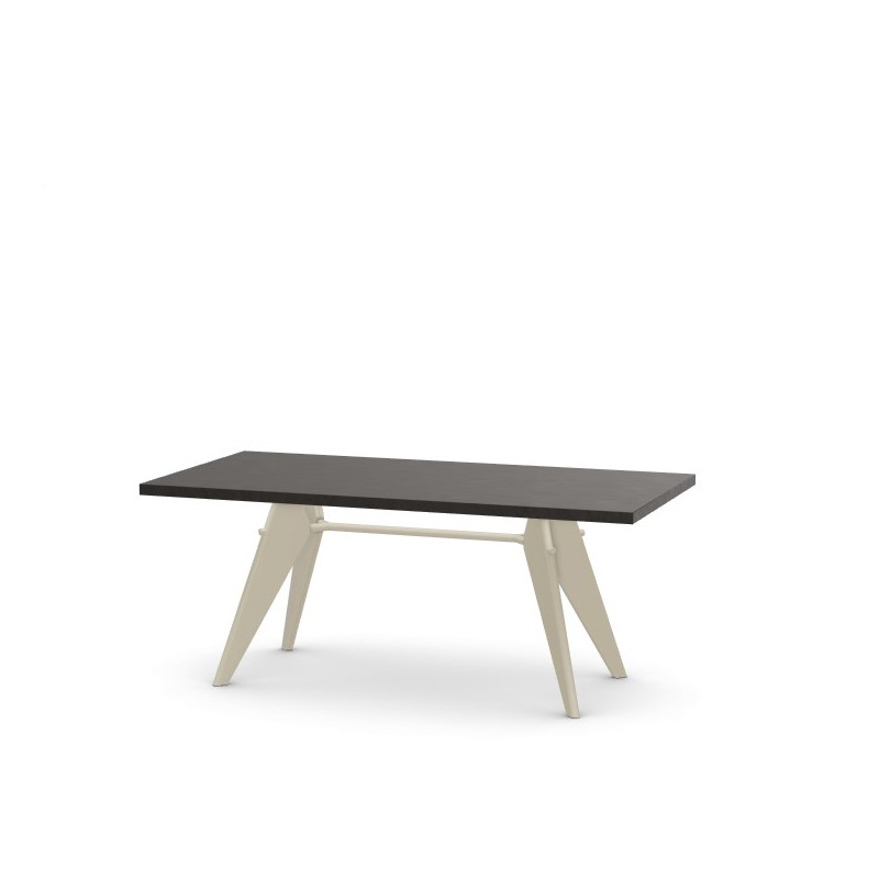 Vitra - EM Table L180 dark oak veneered