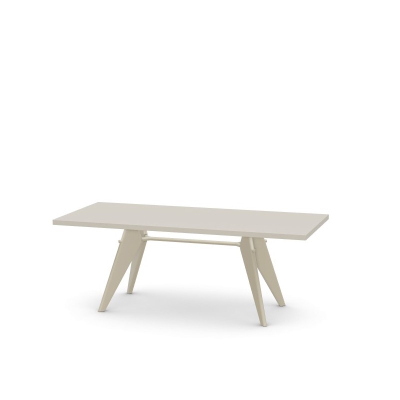 Vitra - EM Table L200 HPL ivory