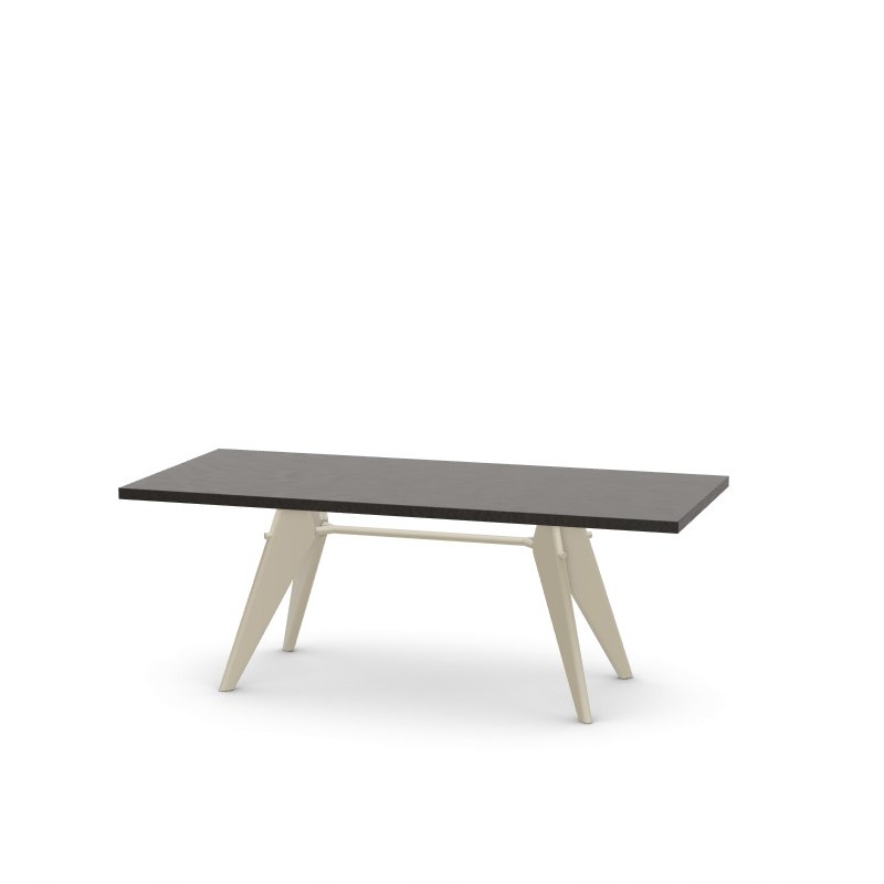 Vitra - Tavolo EM Table L200 HPL rovere scuro longho design palermo