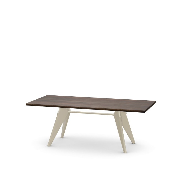 Vitra - EM Table L200 solid dark oak