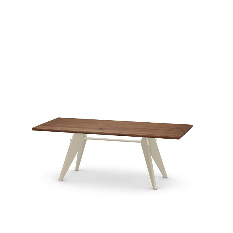 Vitra - EM Table L200 american walnut