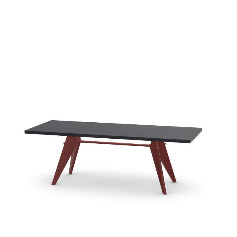 Vitra - Tavolo EM Table L220 HPL asfalto longho design palermo