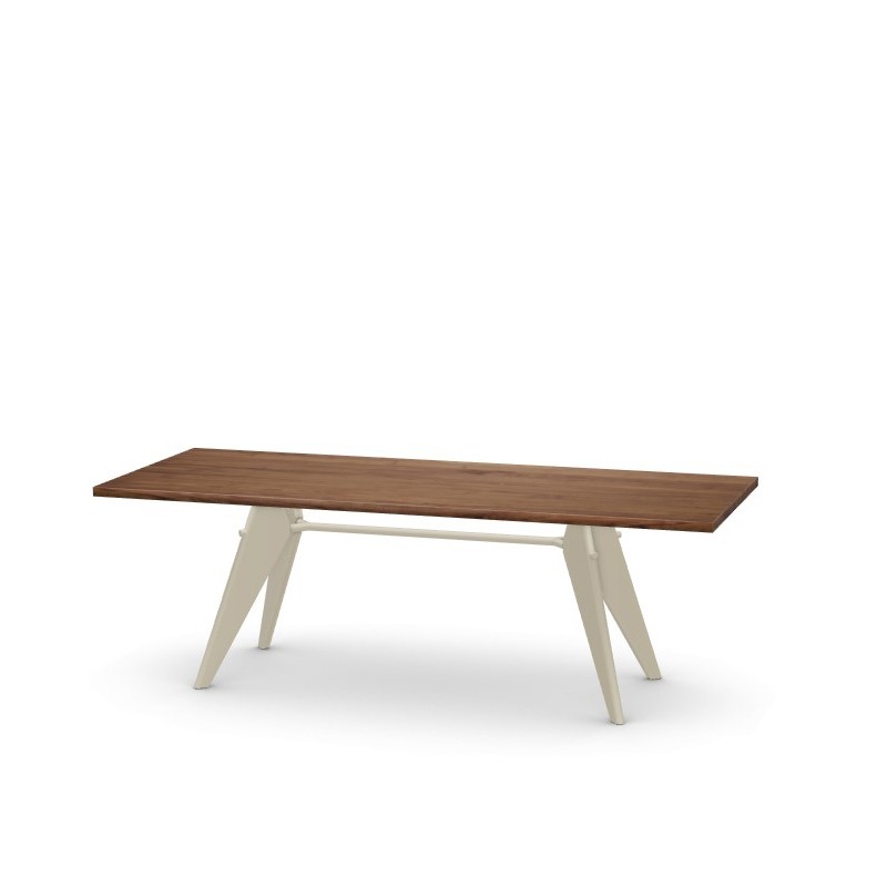 Vitra - EM Table L220 american walnut