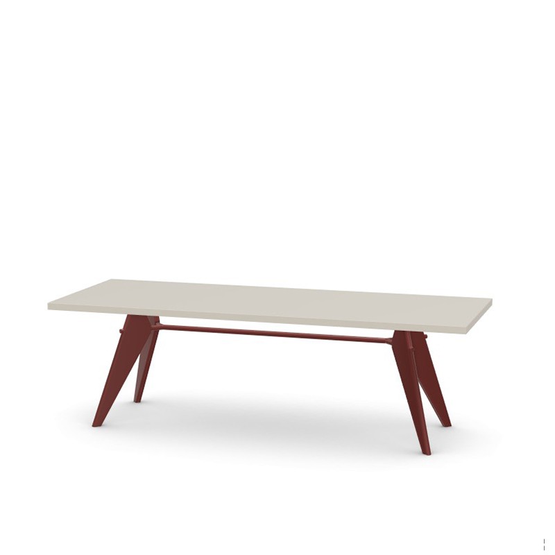 Vitra - EM Table L240 HPL ivory