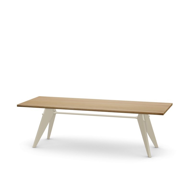 Vitra - EM Table L240 natural solid oak