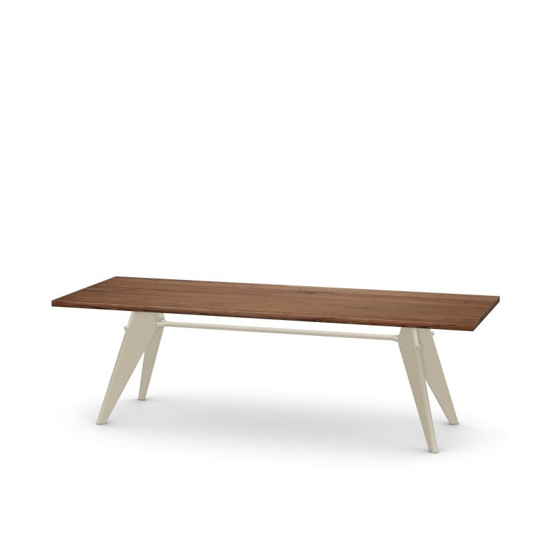 Vitra - EM Table L240 american walnut