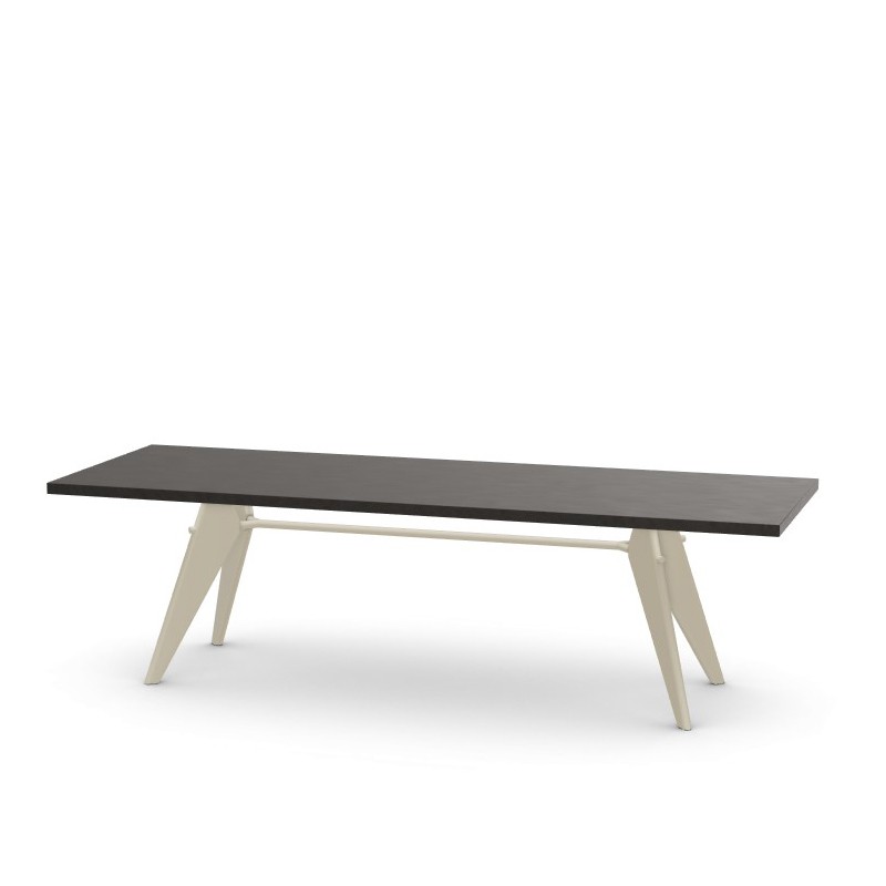 Vitra - EM Table L260 dark oak veneered