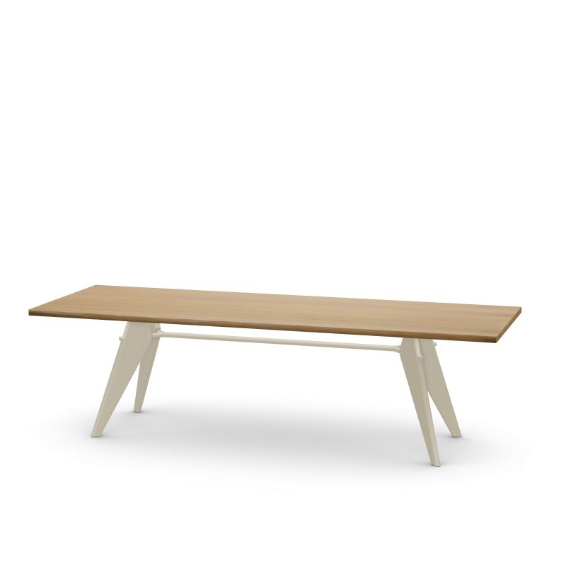 Vitra - EM Table L260 natural solid oak