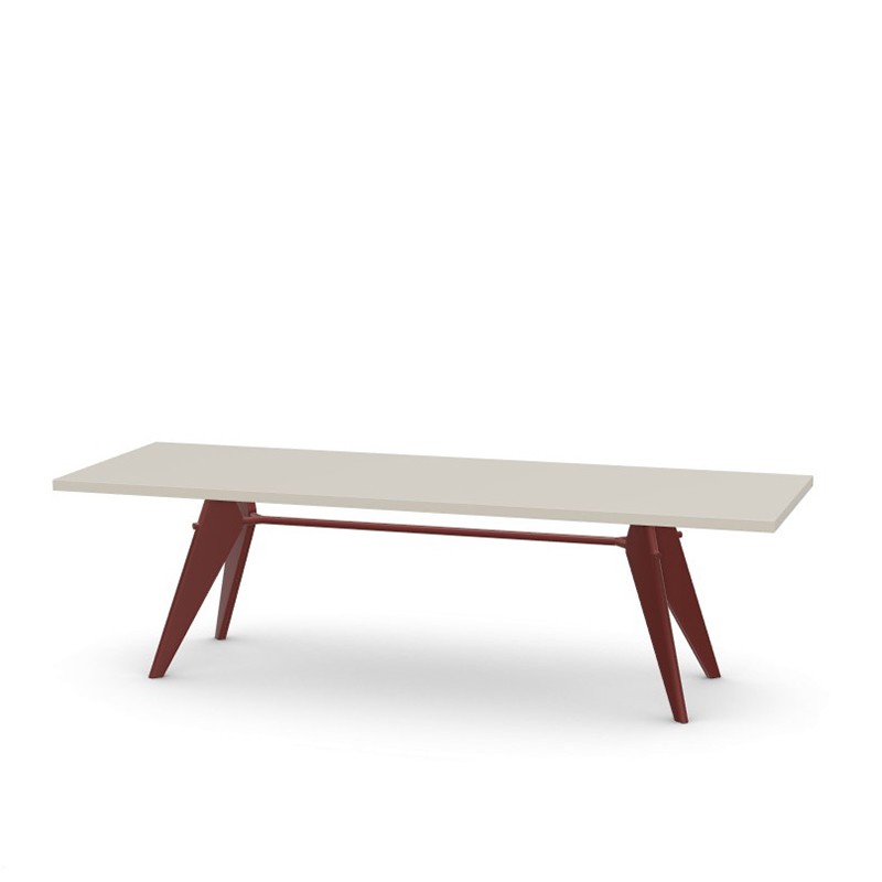 Vitra - EM Table L260 HPL ivory