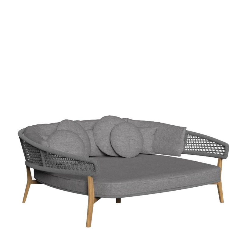 Talenti Divano Moon Daybed Teak 3 longho design palermo