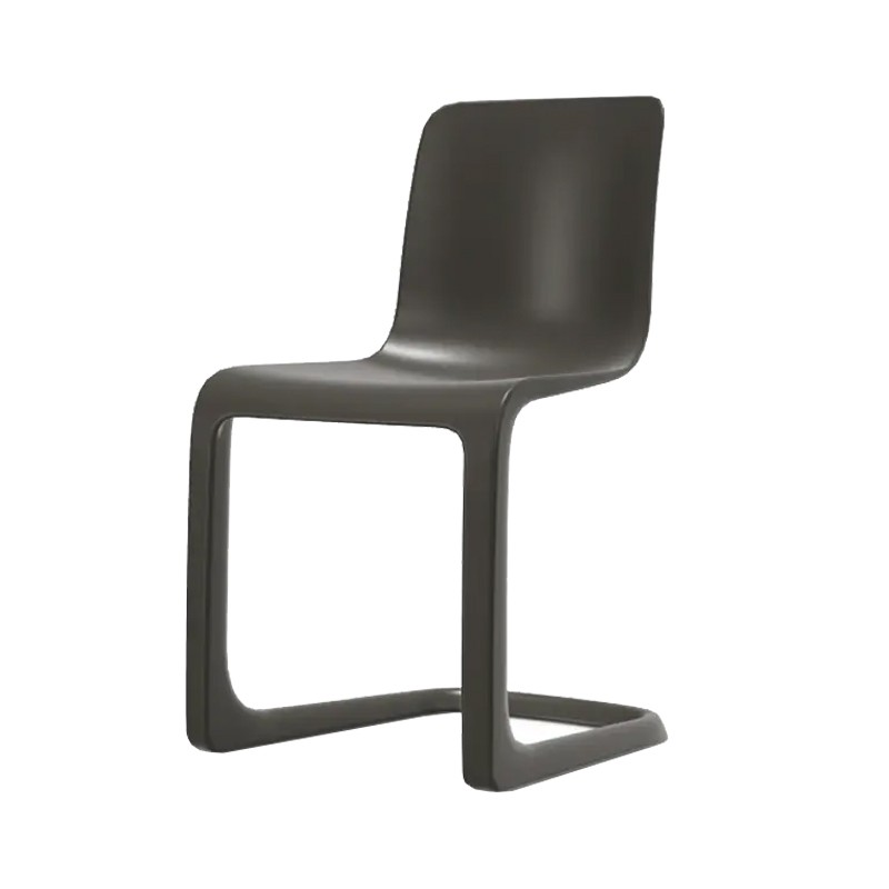 Vitra - Sedia EVO C grigio grafite longho design palermo