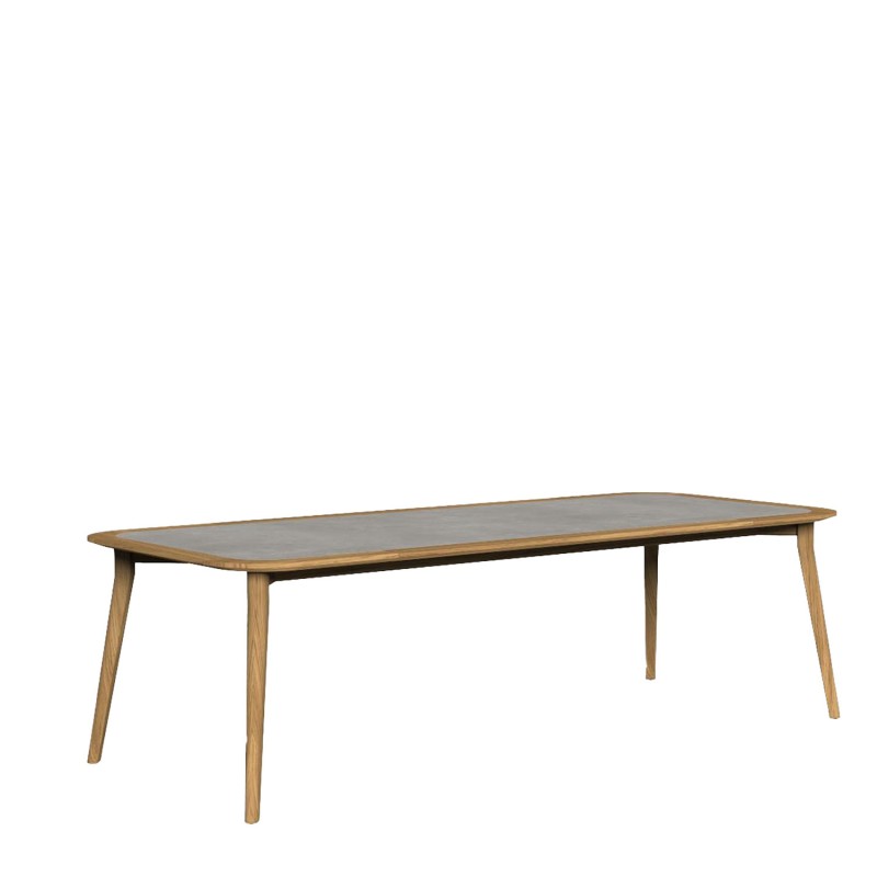 Talenti – Moon Teak Hpl dining table 260x110