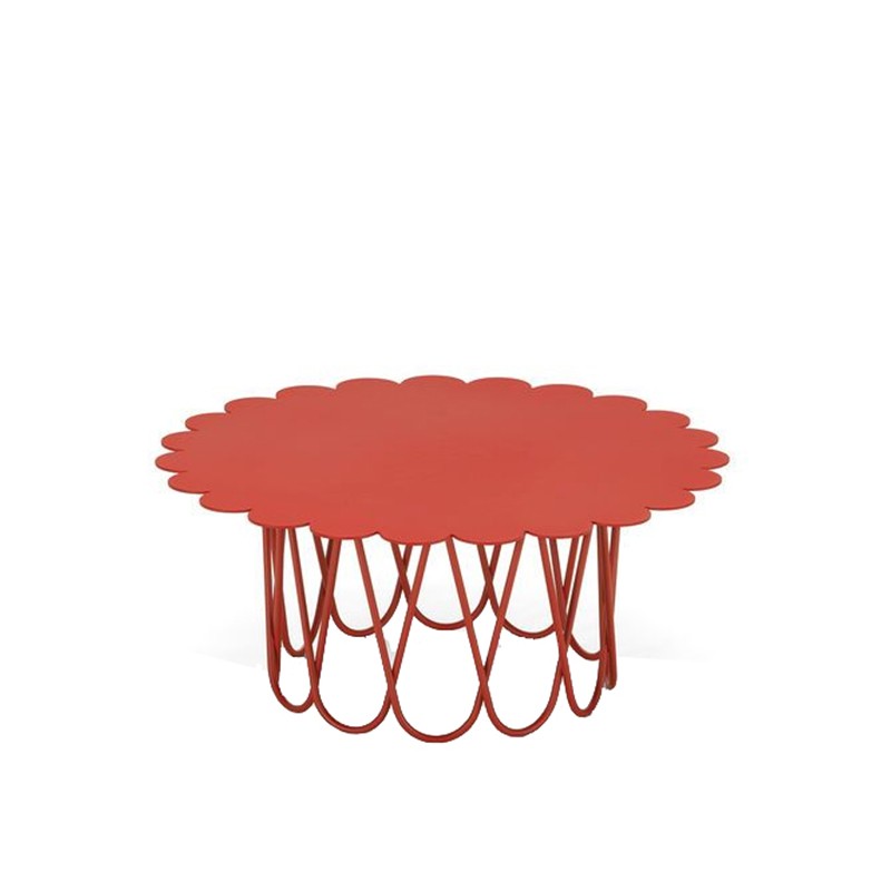Vitra - Flower Table small red