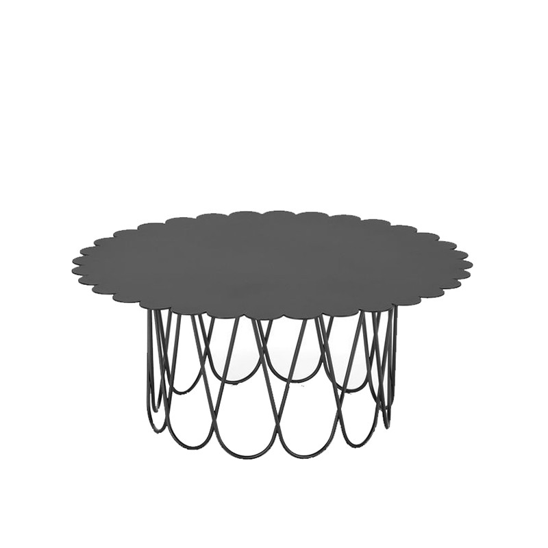 Vitra - Flower Table large anthracite